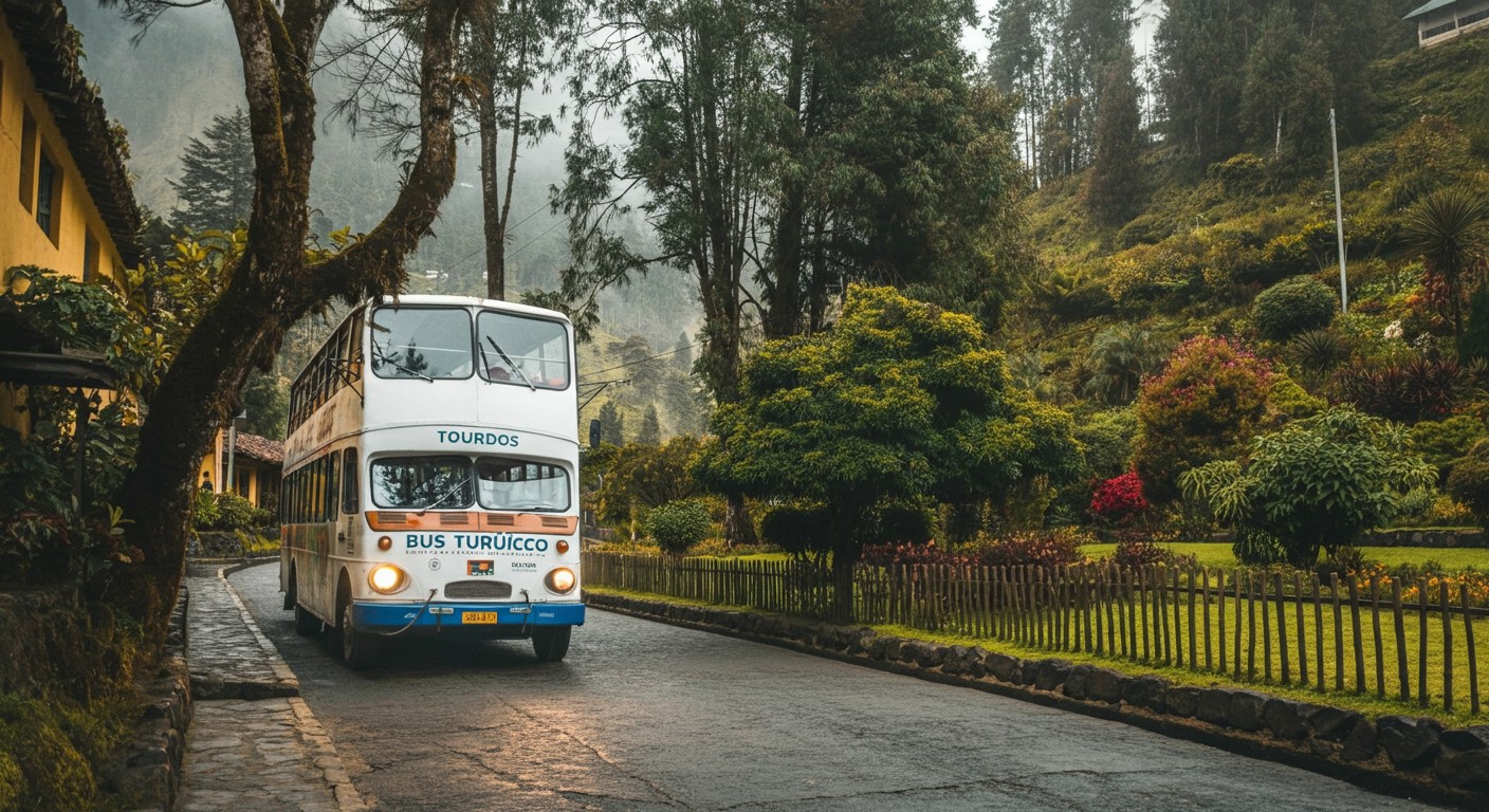 Hop On Hop Off Tourist Bus Ecuador