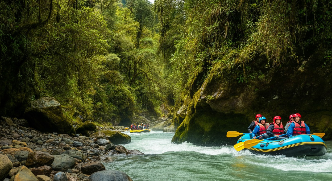 Rafting à Quito : Sensations fortes garanties