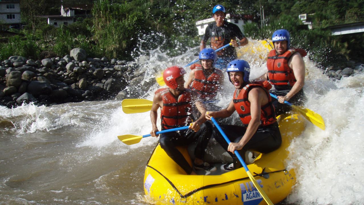 Rafting Em Baños De Agua Santa: Rio Pastaza Nível 3 E 4 foto 3